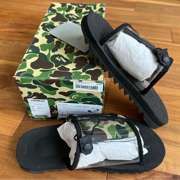 A bathing ape suicoke slippers - Picture 7 of 9
